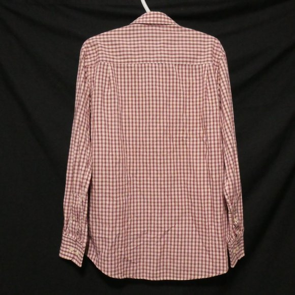 PROTOCOL, checkered button down shirt, 15.5 neck, 34-35 - Picture 2 of 16